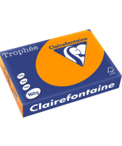 Kopiopaperi Trophée 160G A4/250 oranssi