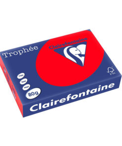 Kopiopaperi Trophée 80G A3/500 syvänpunainen