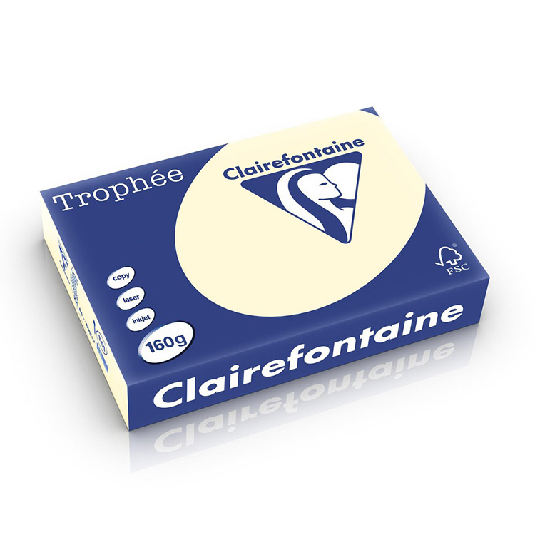 Kopiopaperi Trophée 160G A4/250 norsunluunvalkoinen