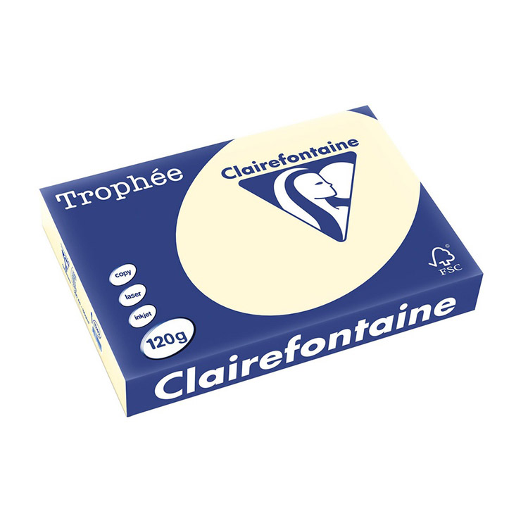 Kopiopaperi Trophée 120G A4/250 norsunluunvalkoinen