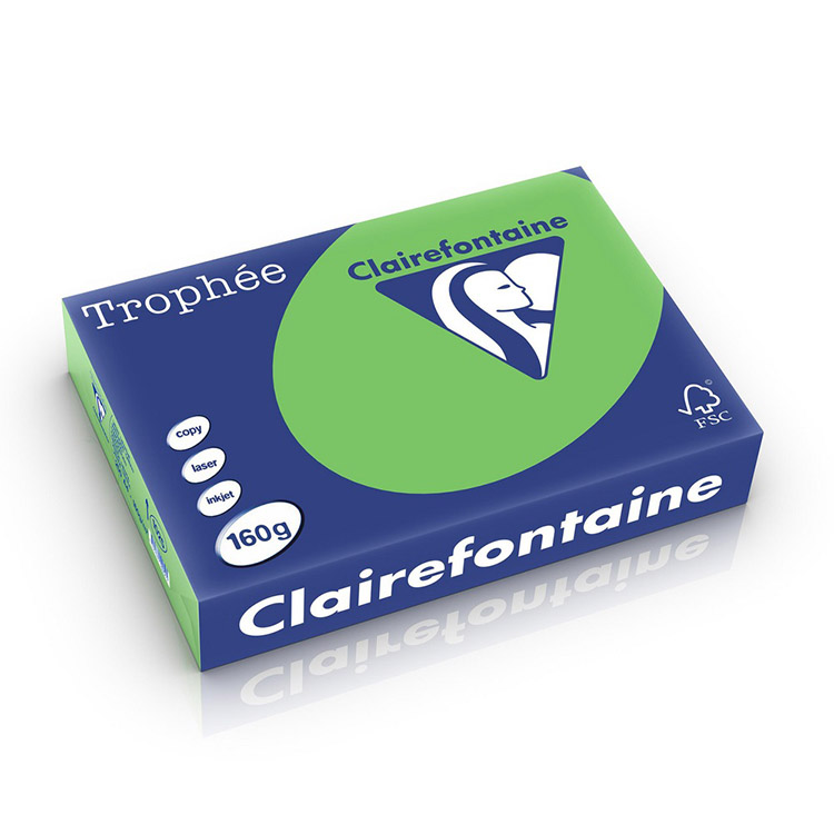 Kopiopaperi Trophée 160G A4/250 syvänvihreä