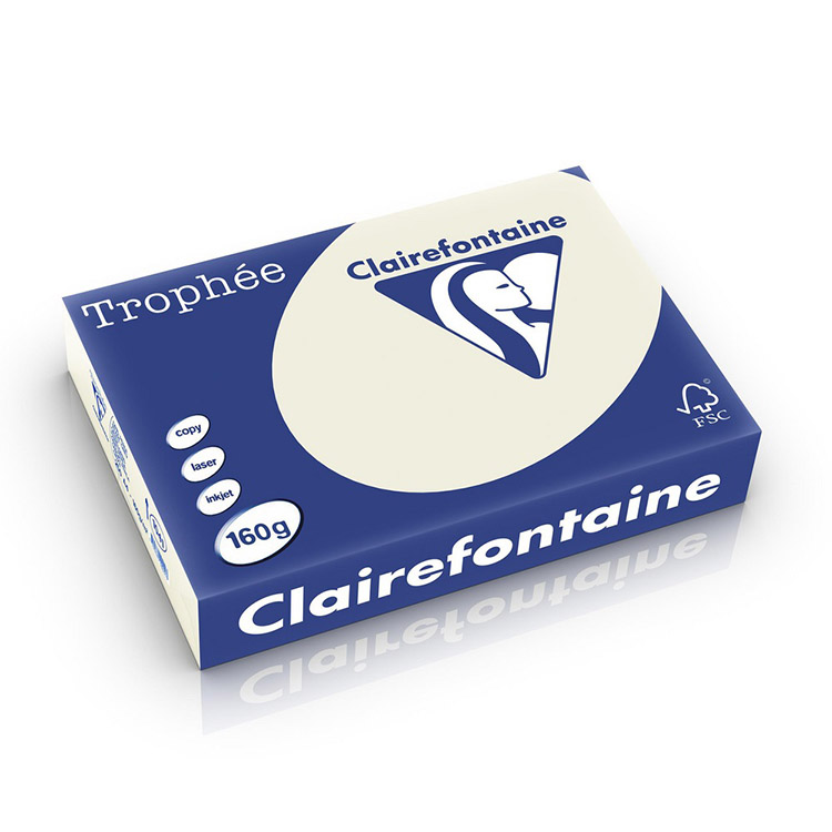 Kopiopaperi Trophée 160G A4/250 helmenharmaa