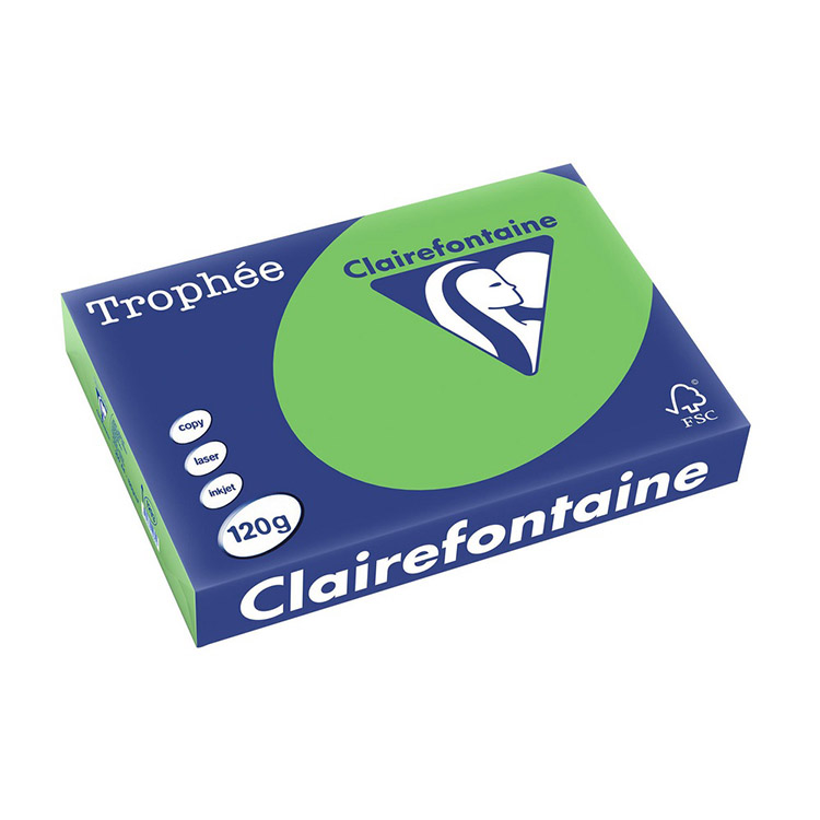 Kopiopaperi Trophée 120G A4/250 syvänvihreä