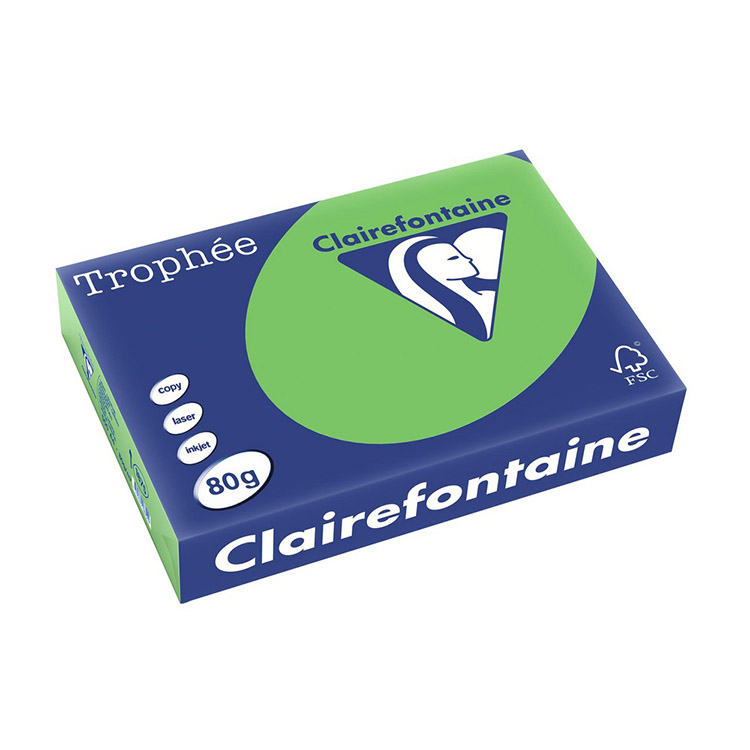 Kopiopaperi Trophée 80G A4/500 syvänvihreä