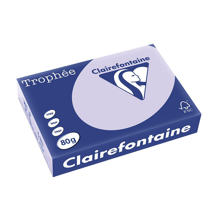 Kopiopaperi Trophée 80G A4/500 violetti