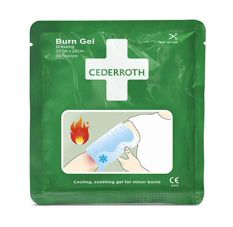 Palovammataitos Cederroth Burn Gel 51011015 20 x 20 cm