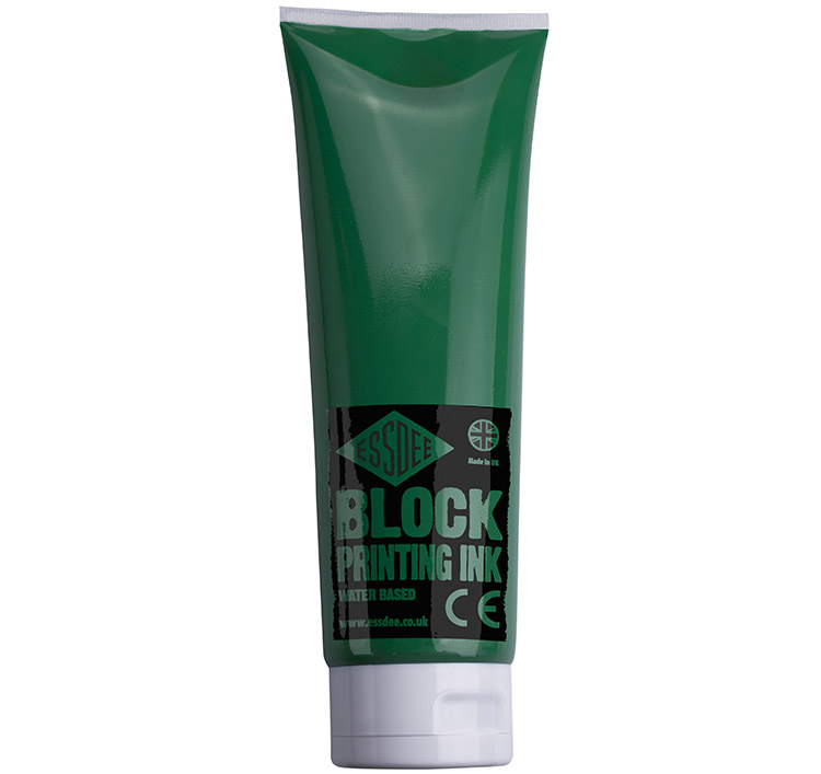 Linoväri Essdee Block Printing Ink 300 ml vihreä