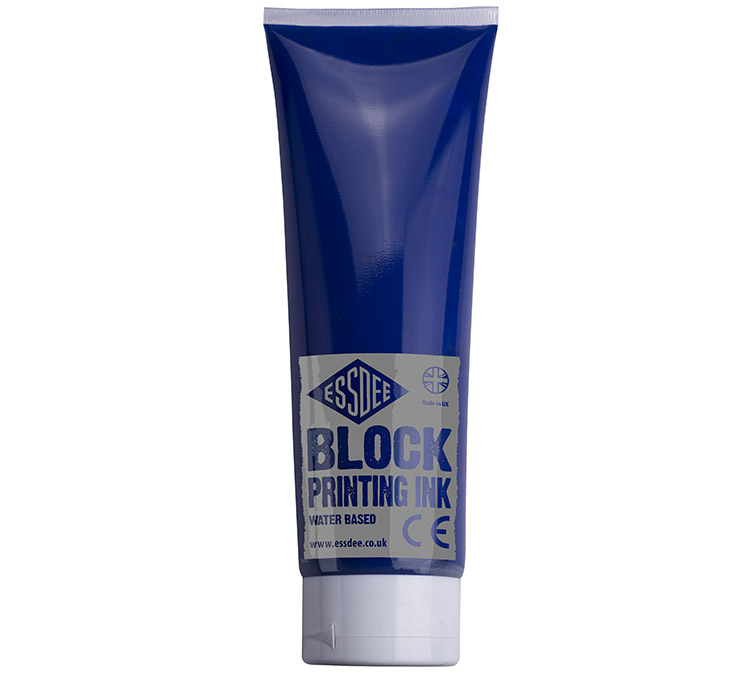 Linoväri Essdee Block Printing Ink 300 ml sininen