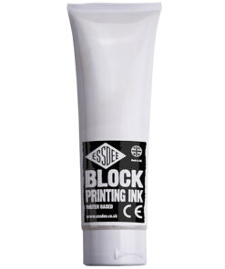 Linoväri Essdee Block Printing Ink 300 ml valkoinen