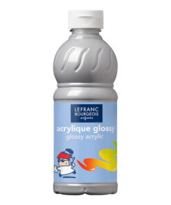 Akryyliväri Lefranc & Bourgeois hopea 500 ml