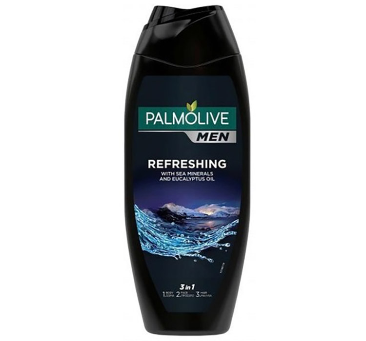 Suihkusaippua Palmolive for Men Refreshing 3-in-1 250 ml