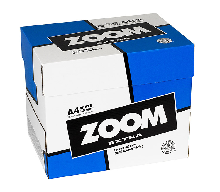Kopiopaperi ZOOM Extra Express 80G A4/2500