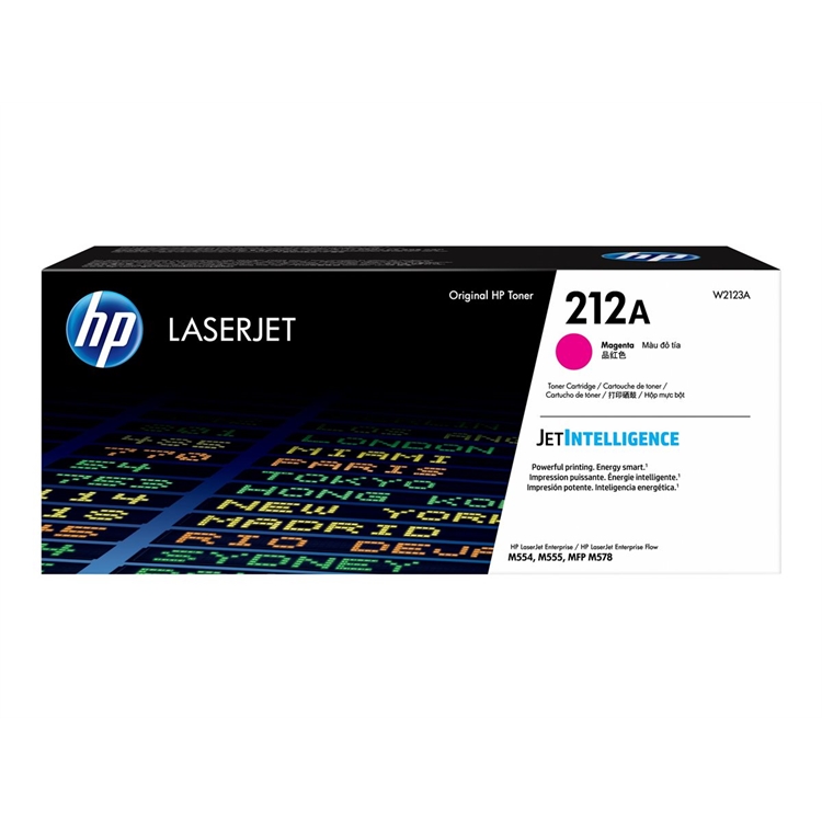 HP W2123A magenta 212A 4500 sivua