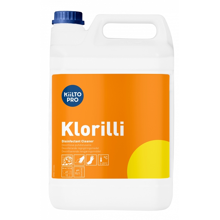 Desinfioiva puhdistusaine Kiilto Pro Klorilli 5L