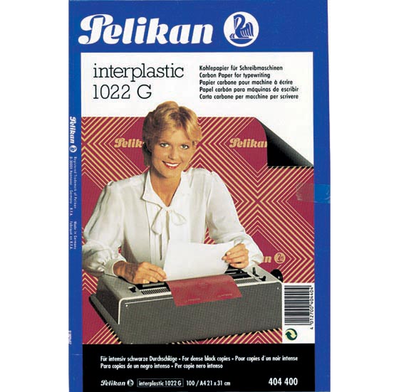 Hiilipaperi konekirjoitukseen Pelikan 1022G A4/100