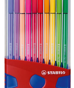 Kuitukärkikynä STABILO Pen 68 värilajitelma /20