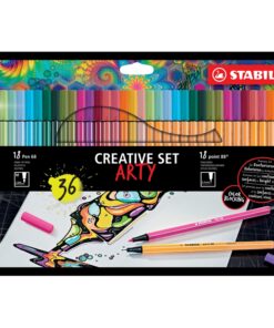 Kuitukärkikynä STABILO Creative Set Pen 68 + Point 88 /36