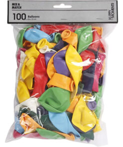 Ilmapallo pyöreä 23 cm värilajitelma /100