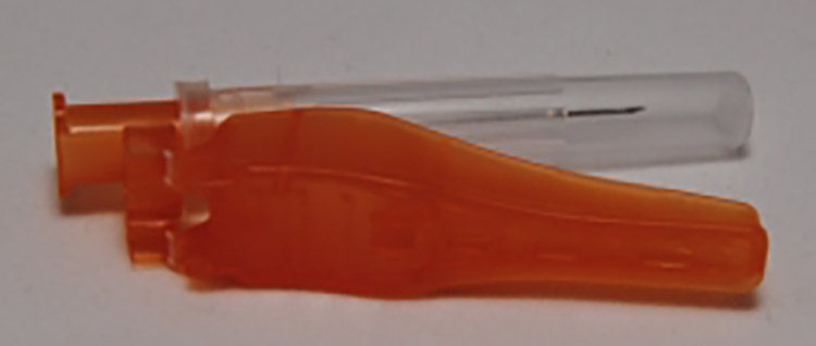 Turvaneula KD-Fine oranssi 25G x 5/8 (0,5 x 16 mm) 100 kpl