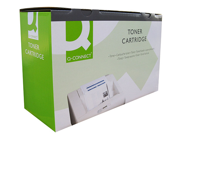 Laservärikasetti Q-CONNECT HP CF542X keltainen 2500 sivua