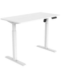 GetUpDesk Elite sähköpöytä 120 x 60 cm valkoinen