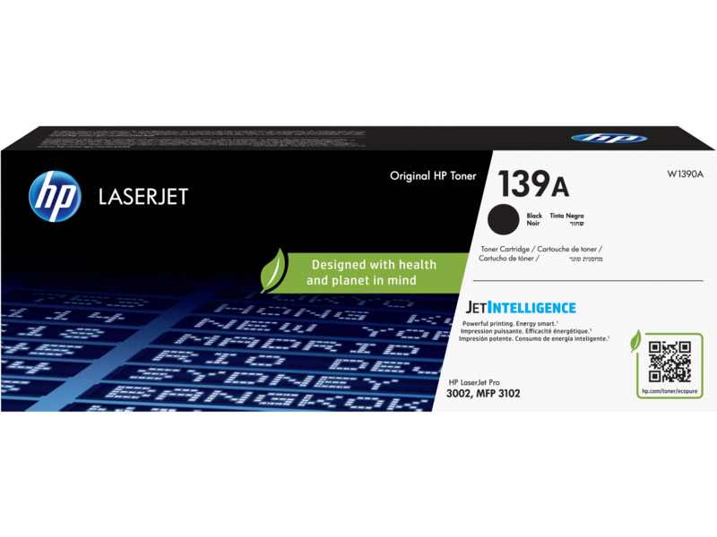 Värikasetti Laser HP W1390A musta 139A 1,5k
