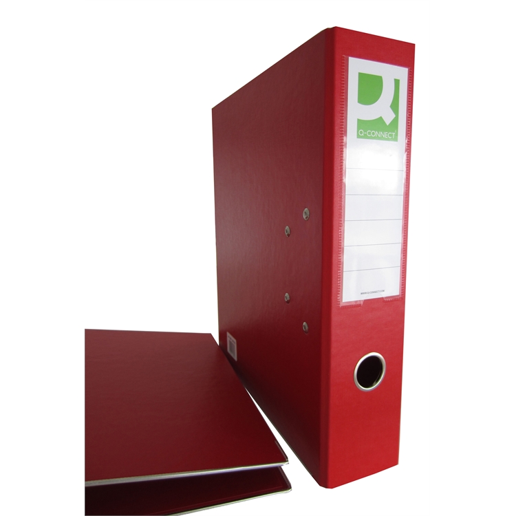 Mappi Q-CONNECT+ 750 A4 metallivahvike punainen