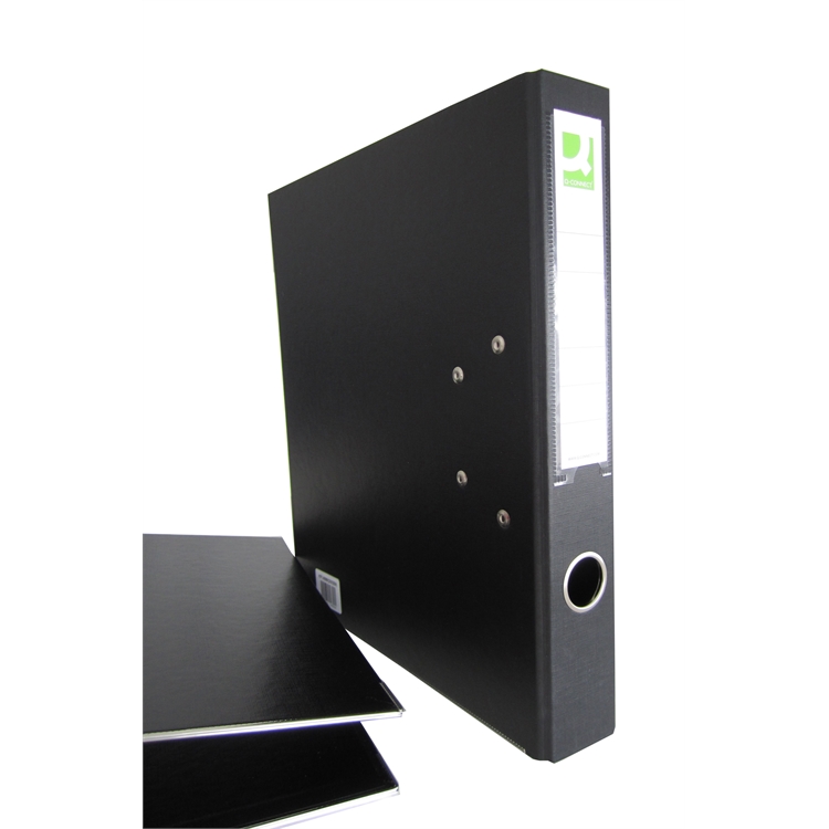 Mappi Q-CONNECT+ 500 A4 metallivahvike musta