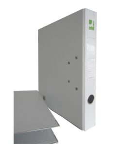 Mappi Q-CONNECT+ 500 A4 metallivahvike valkoinen