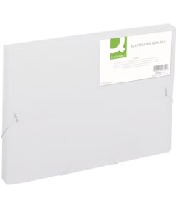 Kulmalukkokotelo Q-CONNECT A4 PP kirkas