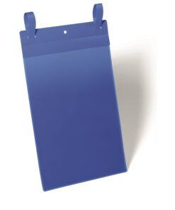 Varastotasku lenkeillä Durable A4 pysty sininen /50