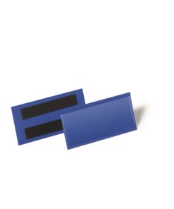 Varastotasku magneetilla Durable 100 x 38 mm sininen /50