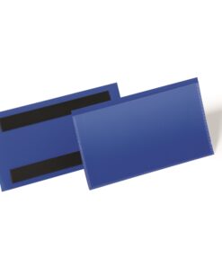 Varastotasku magneetilla Durable 150 x 67 mm sininen /50