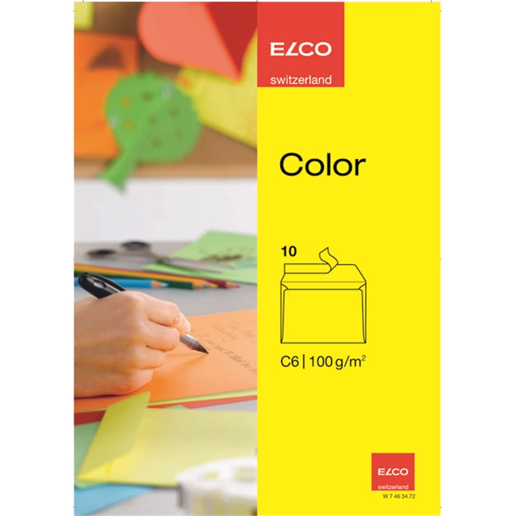 Tarrakuori ELCO Color C6 ST keltainen /10