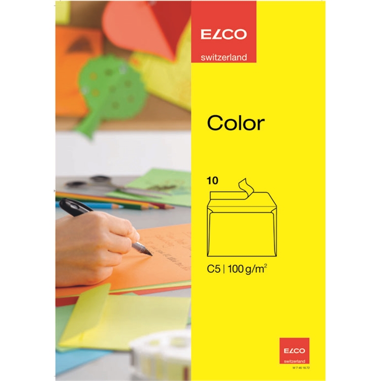 Tarrakuori ELCO Color C5 ST keltainen /10