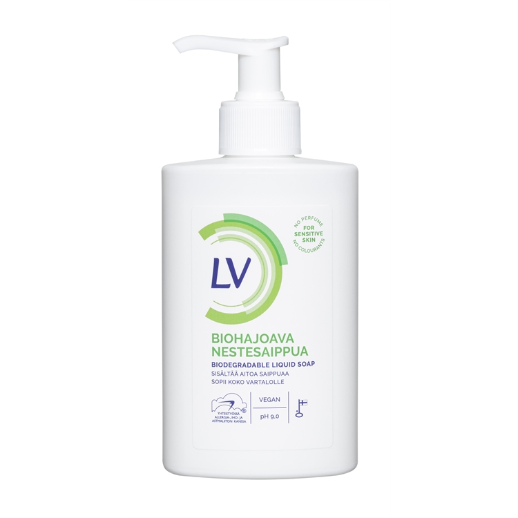 Nestesaippua LV pumppupullo 300 ml