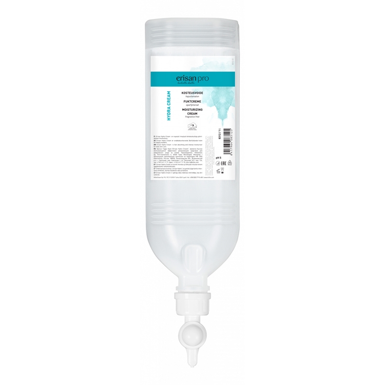 Kosteusvoide Erisan Pro Hydra Cream hajusteeton dispenso 1L