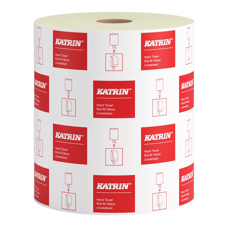 Vetopyyhe Katrin M 1-krt keltainen 6 kpl 463966