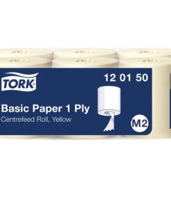 Vetopyyhe Tork Mini Basic M2 keltainen 6 kpl 120150