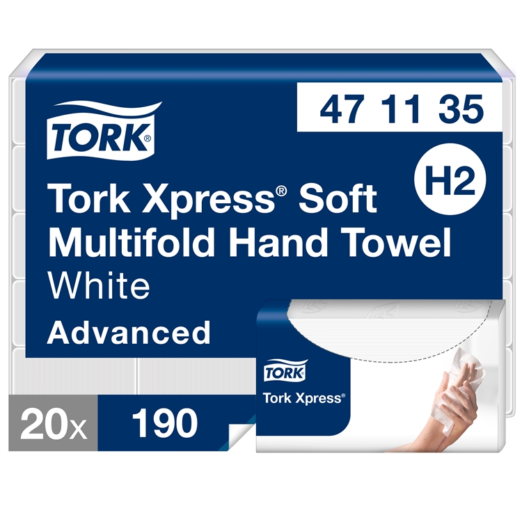 Käsipyyhe Tork Xpress Multifold H2 /20 471135