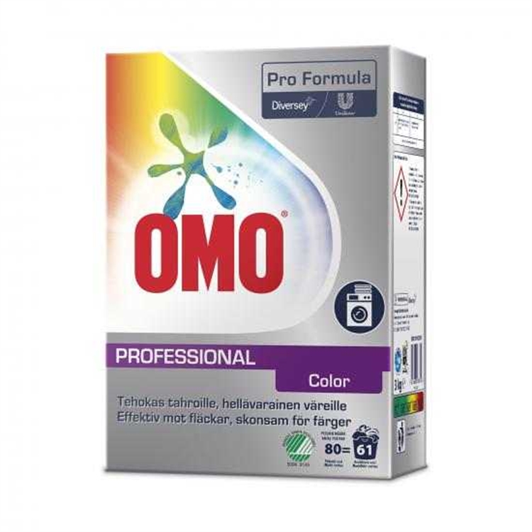 Pyykinpesujauhe Omo Professional Color 3 kg x 4