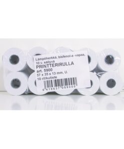 Lämpöpaperirulla Euran 57 x 33 x 13 mm 14 m BPA-vapaa