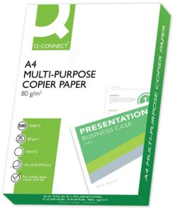 Kopiopaperi Q-CONNECT 80G A4/500 valkoinen