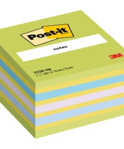 Viestilappukuutio Post-it 76x76mm värilajitelma 450 lappua