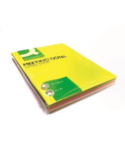 Viestilappu Q-CONNECT Extra Sticky 150x203mm FSC 4 väriä