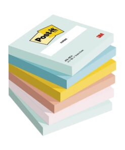Viestilappu Post-it Beachside värilajitelma 76x76mm 6 kpl