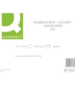 Tarrakuori Q-CONNECT C4 100G valkoinen /50