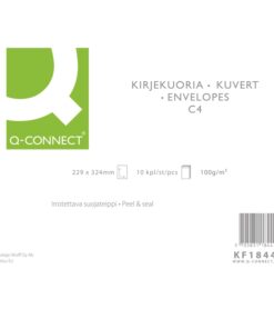 Tarrakuori Q-CONNECT C4 100G valkoinen /10