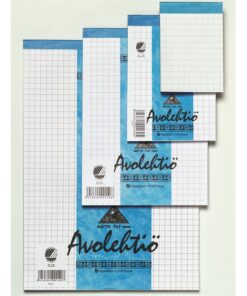 Avolehtiö Paperipiste A7/70 ruudutettu ja perforoitu