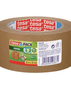 Pakkausteippi tesapack Paper ecoLogo 50 mm x 50 m ruskea